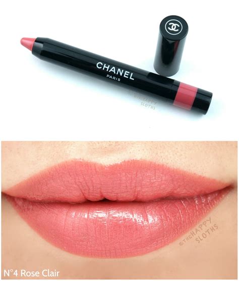 chanel le rouge crayon de couleur temptalia|Chanel le crayon levres.